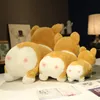 25/35/55CM Kawaii Plush Fluffy Corgi Pillow Cute Sexy Ass Dog Plushie Dolls Stuffed Soft Animal Toys Creative Gifts for Children