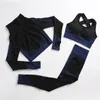 Yoga Kıyafetleri Dikişsiz Yoga Seti Spor Salonu Fitness Giyim Kadın Yoga Takım Elbise Spor Kadın Egzersiz Tayt Üst Spor Giysiler Eğitim Takım Elbise