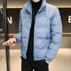 Men's Down Parkas Winter Cottonpadded Men's Casual Jacket Coat High Quality Short Style Mens Korean Version Trend Thickened Warm Parker Coat 221208