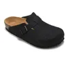 Designer Boston Summer Cork Flippers de moda Slide de couro favorita Sandálias de praia Taços casuais para homens homens Arizona Mayaricn6n#