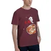 Мужские футболки с тонкой едой серия базовая футболка с коротким рукава