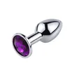 Sex Toy Dildo Metal Anal Plug Butt Butt para mulheres/homens/casais adultos jogo masturbador s/m/l de diamante