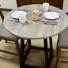 Table Cloth PVC Fitted Round Elastic Tablecloth Transparent Edged Covers Plastic Waterproof Oil-Proof Dinning Protector Cover