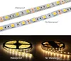 RGB-LED-Streifenlicht 5050 2835 DC12V Neonband Wasserdichtes flexibles LED-Diodenband 60LEDs/m 5M 12V-LED-Streifen für Heimdekoration