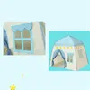 Toy Tents Portable Children's Tent لطيف Wigwam طي الأطفال Tipi Baby Play House Girls Girls Princess Castle Decore 221208