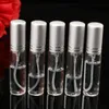 Liquid Soap Dispenser 5Pcs 10ML Clear Spray Bottle Small Empty Glass Atomizer Perfume Bottles Mini Tonic Oil Cosmetic Container 221207