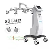 Zerona Laser Minceur Machine 8D Lipolaser Façonnage Rouge Et Vert Lumière Froide 530 Nm 635 Nm Lasers Corps Mince Perte De Graisse Cellulite Réduction Machine Double Longueurs D'onde