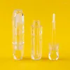 Garrafas de armazenamento por atacado 3ml de tubo de brilho labial vazio garrafa plástica de plástico limpa