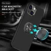 Invisible Ring Case Shockproof Phone Cases for iPhone 14 13 12 11 Pro Max Mini XR XS X 8 7 6 Plus Samsung S21 Note20 A12 A13 A53 A52 A72 A22 A33 Bracket 3 in 1 Case Cover