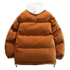 Men's Down Parkas Japanese made Fake Two piece Padded Thickened Set Of Cotton Jacket Winter Help Handsome Hooded Warm 221207