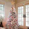 Décorations de Noël 1pc Décoration d'étoile éclairée en forme d'arbre