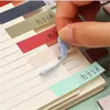 Novos tipos de cores de bloco de notas autoadesivo Notas adesivas Marcador Point It Papel adesivo Material escolar para escritório