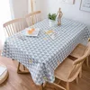 Table Cloth Kitchen Decor Waterproof Polyester Geometric Birthday Party Dinning Wedding Tablecloth Cover Mantel Mesa Picnic Mat