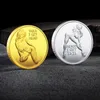 Arts et artisanat Sexy Girl Sexy Double face en trois dimensions commémoratives Coin Virtual Coins Party Gift College Commémorative Cadeaux