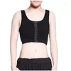 Dames Shapers Binder Vest Tomboy Lesbian Trans Slim Corset Bra Undershirt FlaTen Chest Casual Comfort Short Tops 2022