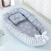 Rotaie del letto Portable Travel Baby Nest Multifunzione Culla Protezione Anti Estrusione Culla pieghevole Infant Sleep nato 221208