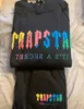 Erkek Trailsits Trapstar Rainbow Gradient Mektup İşlemeli Terry Kapüşonlu Sweatshirt Uzun Pantolon Sweatpants Jogging Cover 221208