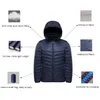 Męski Parkas Bang Coat Męska Ultra Lekka kurtka ciepłe kurtki Windbreaker Lekkie pióra Puffer Parka 221208