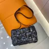 Cross Body Bottegaly Venettaly Sac Designer Sac À Main De Luxe Authentique Femmes Cassettes Plissées De Qualité Supérieure Sacs De Mode Bandoulière En Cuir Croix