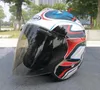 Мотоциклетные шлемы 2022 3 шлем наполовину открытый лицо мужчины женщины Casco Vintage Scooter Jet Retro Pare Moto Cascos Para