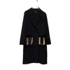 Wool Blends Designer Cashmere Coat Overized norek kaszterem kaszmirowy OJ6I