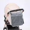 Stroller -onderdelen draagbare babytas hangen net net grote tassen paraplu opslag pocket cup houder organisator universeel nuttig accessoire