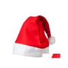 Вечеринка Рождество Рождество Санта -Клаус Шляпы Красная и Белая Кеп
