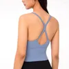 Yoga outfit Salspor Women Sport Bh Push Up Shockproof Fitness Training Running Underwear Backless Tops Solid Sportwear Gym Female