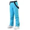 Pantaloni da sci -30 Warm Unsex Women Snow Ski Men Winter Outdoor Sports Belt Pantaloni da snowboard Pantaloni impermeabili antivento 012