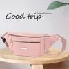 Waist Bags Fashion Luxury Women Men Moblie Phone Zipper Pouch Packs Mobile Hip Bum Waterproof Funny Banana 221208