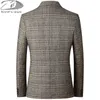 Abiti da uomo Blazer Giacca a quadri Autunno e inverno Stile Slim FashionTop Business Casual Blazer monopetto Abbigliamento 221208