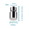 Badrumsvaskkranar 360 graders svängbar kran sprayer Kopparmaterial Aerator Dual Function Kitchen TAPS 221207
