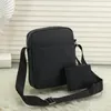 Vintage herenschoudertassen merk crossbody tassen voor man ontwerper mannelijke pu lederen messenger tassen grote capaciteit handtassen mode portemonnee