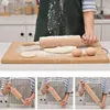 3 Size Professional Wooden Rolling Pin For Baking Dough Roller Smooth Tapered Design Fondant Pie Crust Pastry Kitchen Cooking Baking Tools