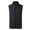 Gilets pour hommes USB infrarouge 13 zones de chauffage veste hiver gilet chauffant électrique pour la randonnée sportive surdimensionné 5XL 221208