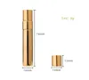 5 ml UV Gold Silver Black Perfume bouteilles ATOMMER