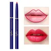 Lip Gloss Automatic Liner Double Ended Lippenstift mit Pinsel ist nicht einfach zu verblassen 1ml Remover Girls