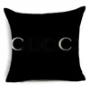 Quality Decorative Pillowcase Luxury Designer Pillowcases Classic Letter Fashion Throw Cushions Cotton Pillows Covers Home Textiles