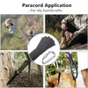 Buitengadgets 10m nylon paracord koord met karabijnhaak 650 9 streng kern 550 7 hoge sterkte overlevingsapparatuur parachute touw