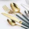 Silverware Set Modern Cutlery Flatware Stainless Steel Set Knife and Fork Spoon