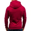 Herren Hoodies Sweatshirts Herbst Winter Langarm Reißverschluss Strickjacke Hoodie Sweatshirt Männer Casual Feste Kapuzenpullover M3XL 221207