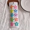 Hair Accessories 10 PCS Cute Girls Star Hairpins Snap Barrettes Candy Color BB Clips Fashion Kids Pentagram