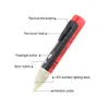 Electric indicator 90-1000V Non-Contact Socket Wall AC Power Outlet Voltage Detector Sensor Tester Pen LED light 110V-220V