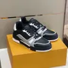 Nieuwste coole mannen schoenen rond teen veter -veer ontwerper luxe casual schoen Autumn Street Wear plus goede verkoop MKJA7KL0000002