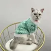 Designer roupas para cães quente suéter para animais de estimação marca vestuário para cães casacos climáticos roupas para cachorros suéteres de algodão sumsum