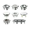 Colanders Strainers Bathtub Sink Ring Overflow Spare Cover Plastic Silver Plated Decoration Neat Bathroom Ceramic Basin 221207
