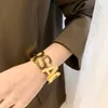Projektant Banser szerokość otwarty Europa Złote Mankiety Bransoletki Ameryka w stylu mody Kobiet luksusowa bransoletka Splana miłośnicy ślubu ze stali nierdzewnej