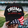 U.S 2024 트럼프 대통령 선거 모자 모자 야구 조정 가능한 속도 반동면 스포츠 모자 새