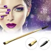 Makeup Brushes Double Head Mascara Wands Applicator Wood Handle Professional Eye Lash Extension Combs Reusable Portable Cosmetic Beauty Tool