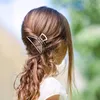 Geometrie Metal hol haar klauw voor vrouwen meisjes vintage haarspeld hoofdband krab haarclip mode haaraccessoires